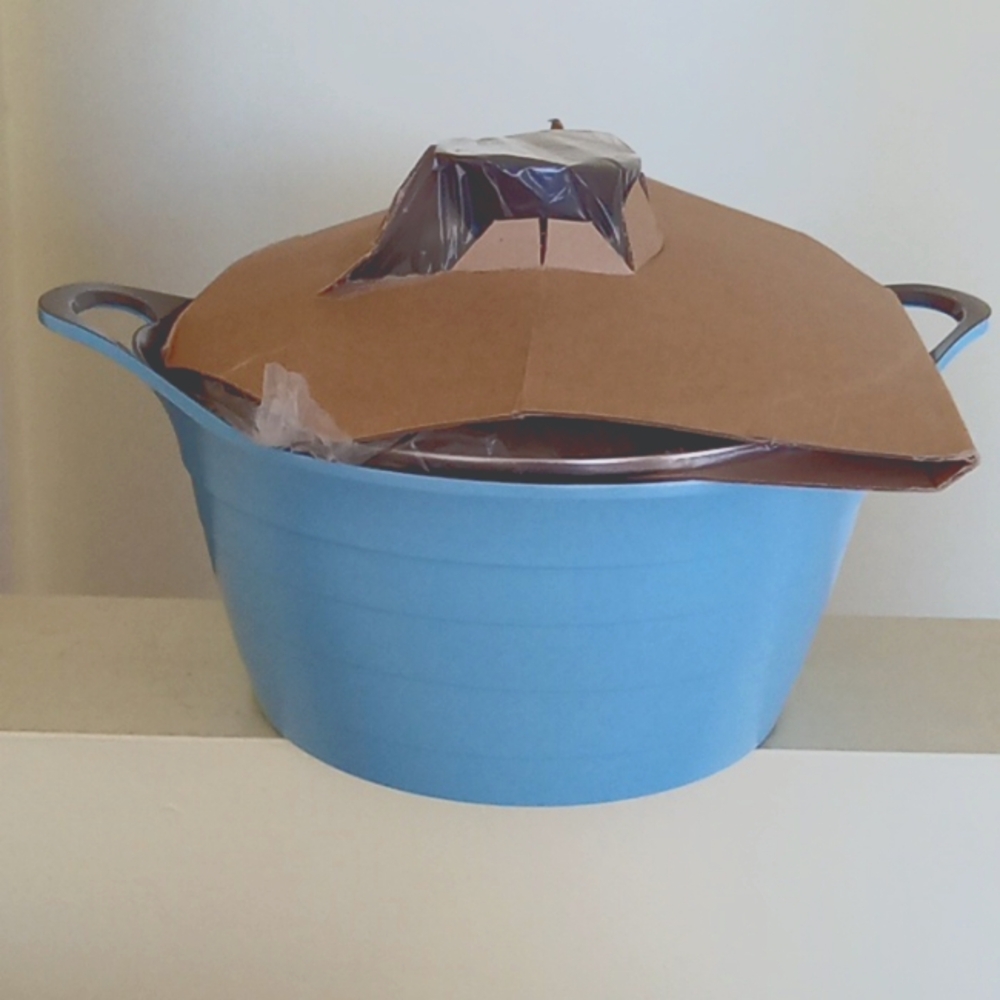 Neoflam EELA Cast Aluminum 4.5 Qt. Stockpot, Light Blue New In Box